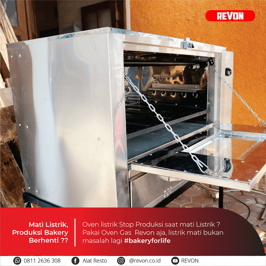 Oven Gas Pemantik Stainless Steel