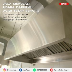 Cerobong Asap Dapur Stainless