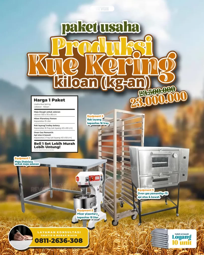 Modal & Peluang Usaha Cookies Pastry Rumahan