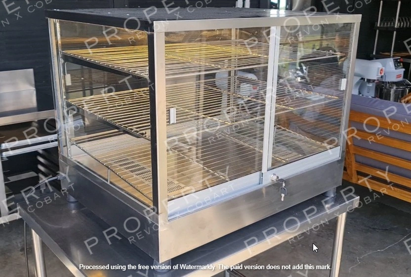 Etalase Warmer Kotak Penghangat Makanan 3 Rak