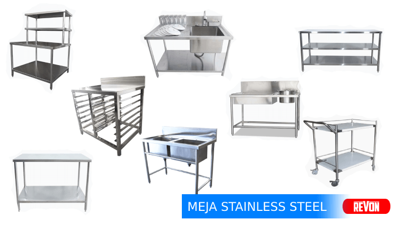 Meja Stainless Steel
