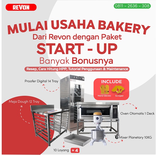 Peralatan Dapur Bakery di Kendal | Paket Usaha | Free Pelatihan