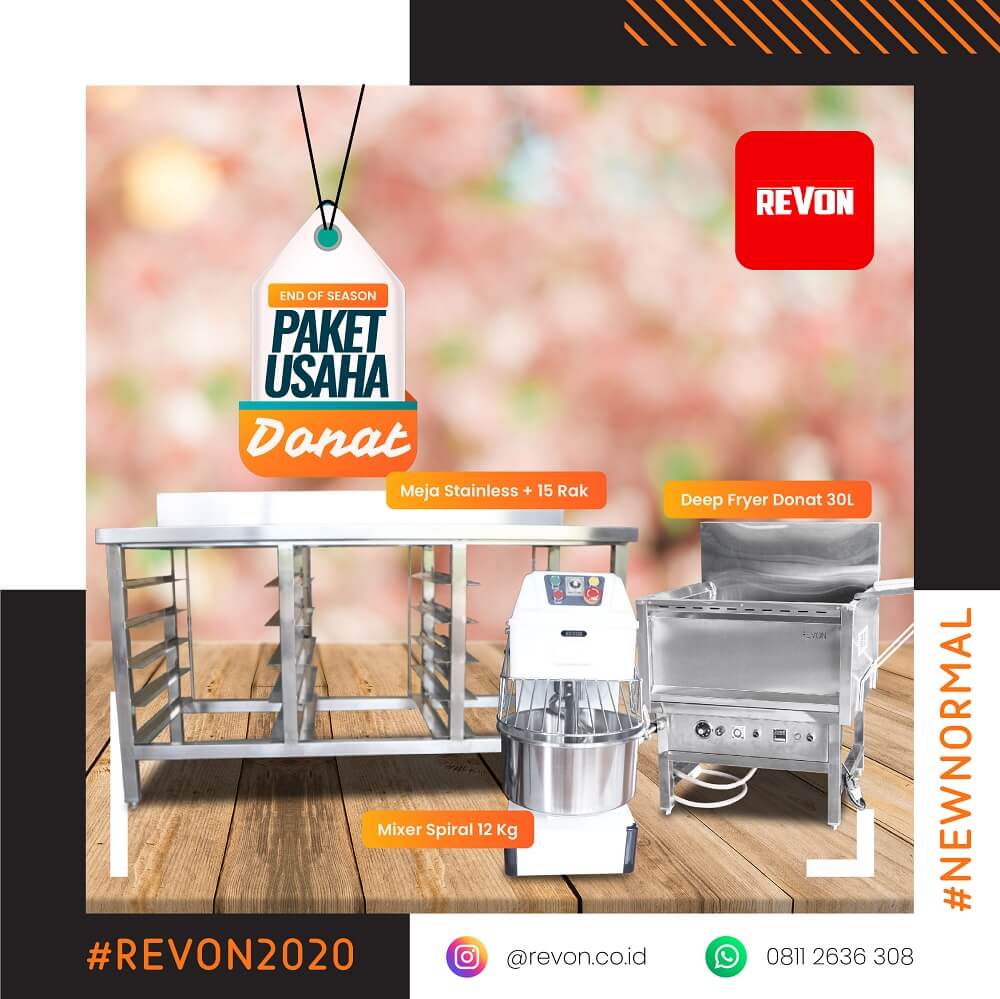 Paket Usaha Donat Malang | Lengkap Siap Jualan