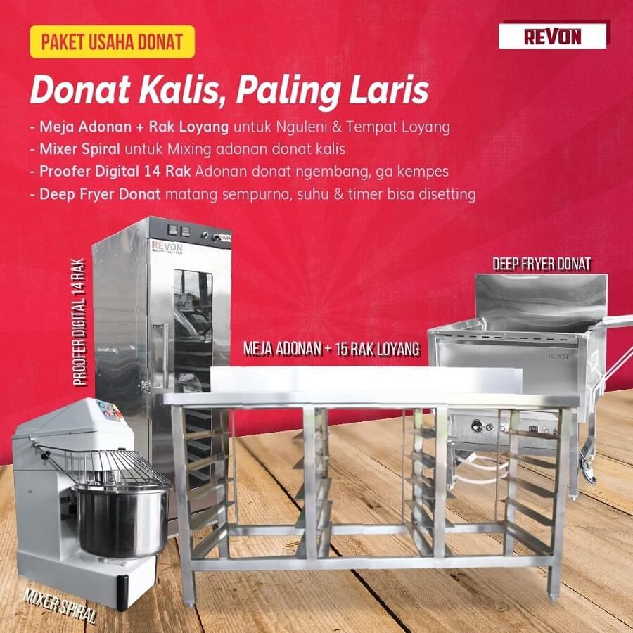 Paket Perlengkapan Usaha Donat Rumahan Premium Di Ngawi