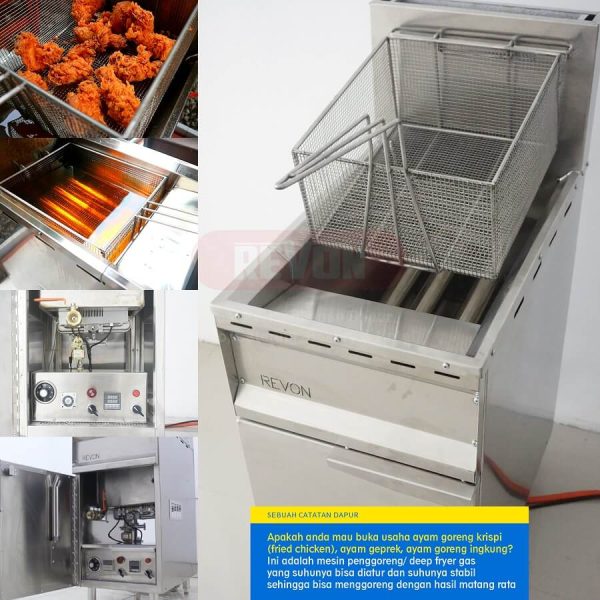 3 Daftar Harga Deep Fryer Gas Terbaik 2022 REVON