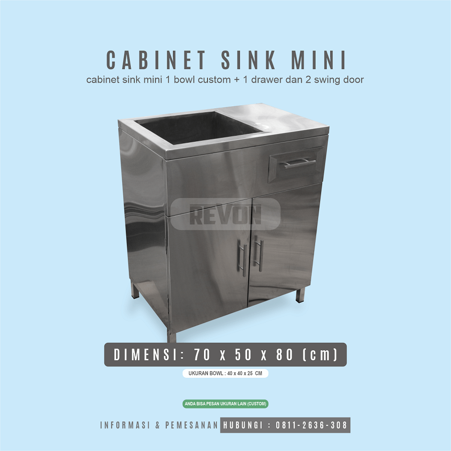 Daftar Harga Tempat Cuci Piring Stenlis & Bisa Custom