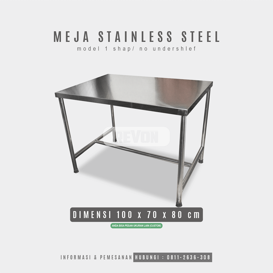 Daftar Meja Stainless Steel Terbaik di Bali