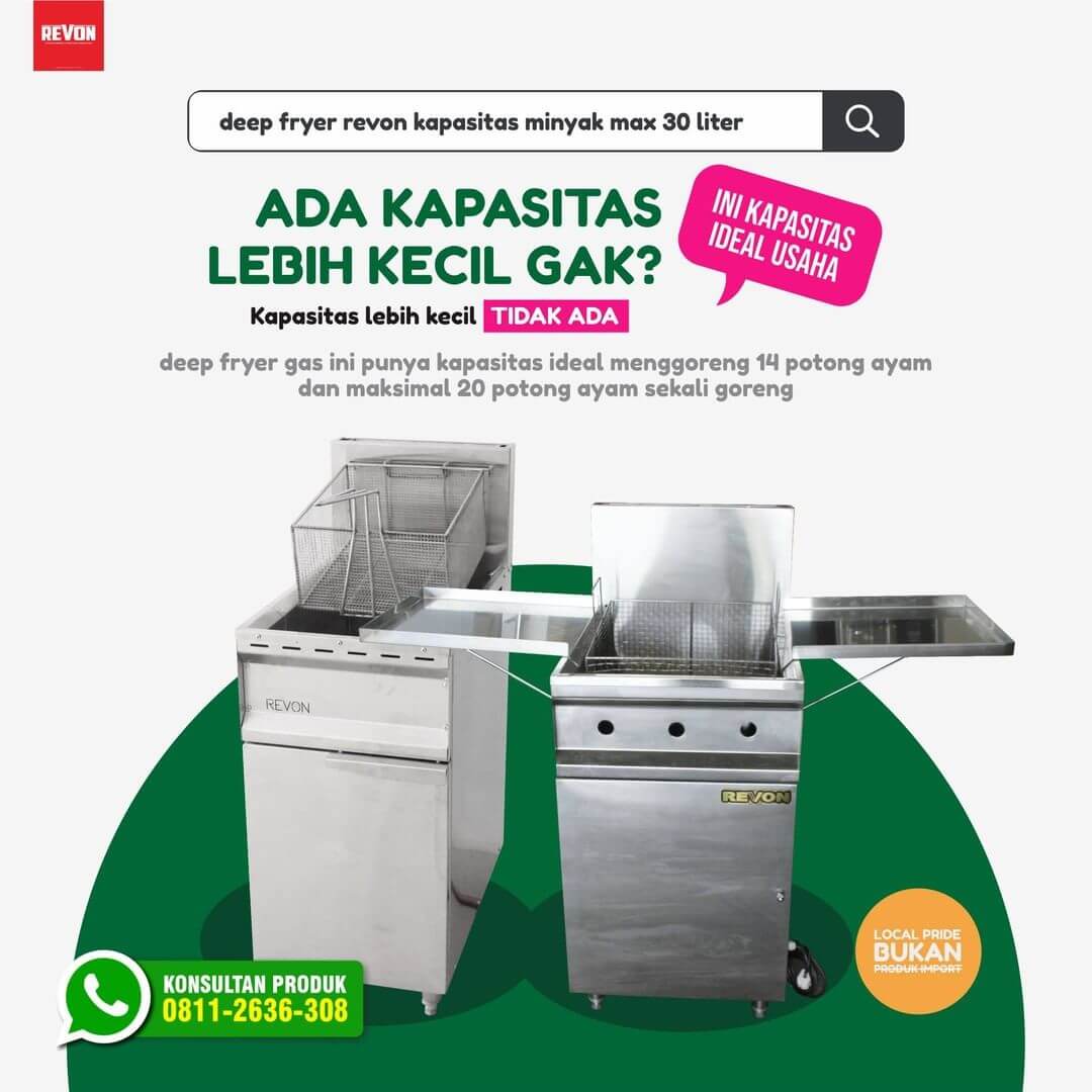 Alat Penggoreng Ayam Otomatis | Produksi Berkualitas