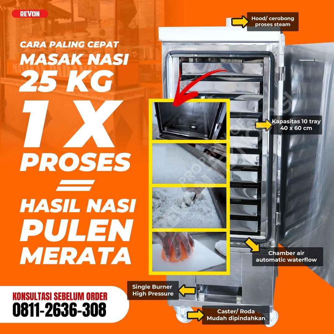 Alat Masak Nasi Kapasitas Besar Surabaya | Spesialis Catering & Resto