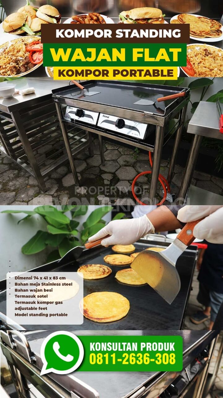 Kompor Roti Bakar Portable Bandung | Bebas Custom