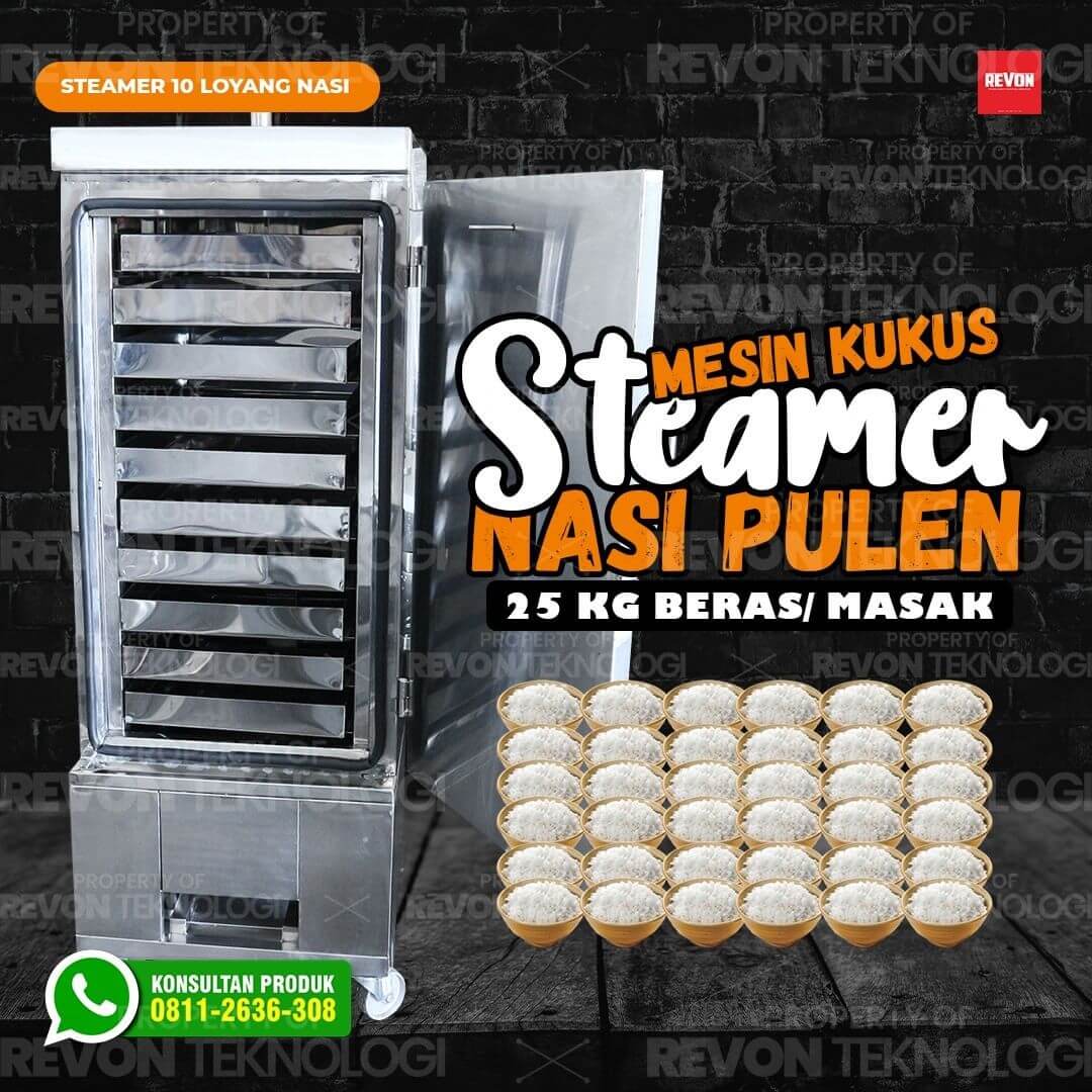 Mesin Masak Nasi Indramayu Kapasitas Besar