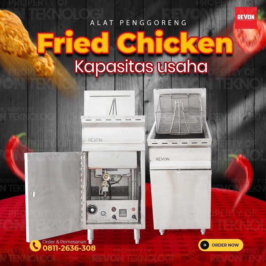 Mesin Penggoreng Fried Chicken Papua | Untuk Usaha