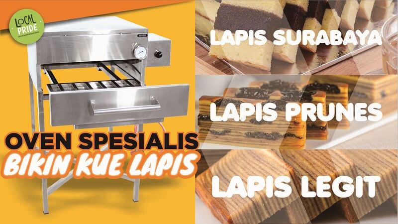 Oven Gas Kue Lapis Legit Stainless