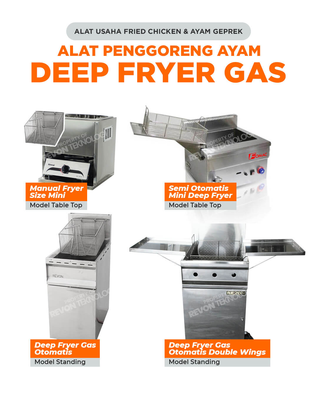 Penyedia Mesin Penggoreng Ayam Geprek Palembang Istimewa