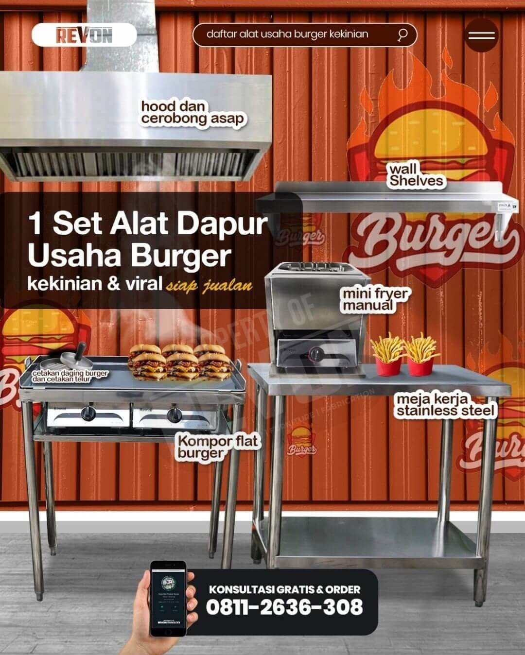 Cara Memulai Usaha Burger Rumahan | Alat Bisnis Siap Jualan