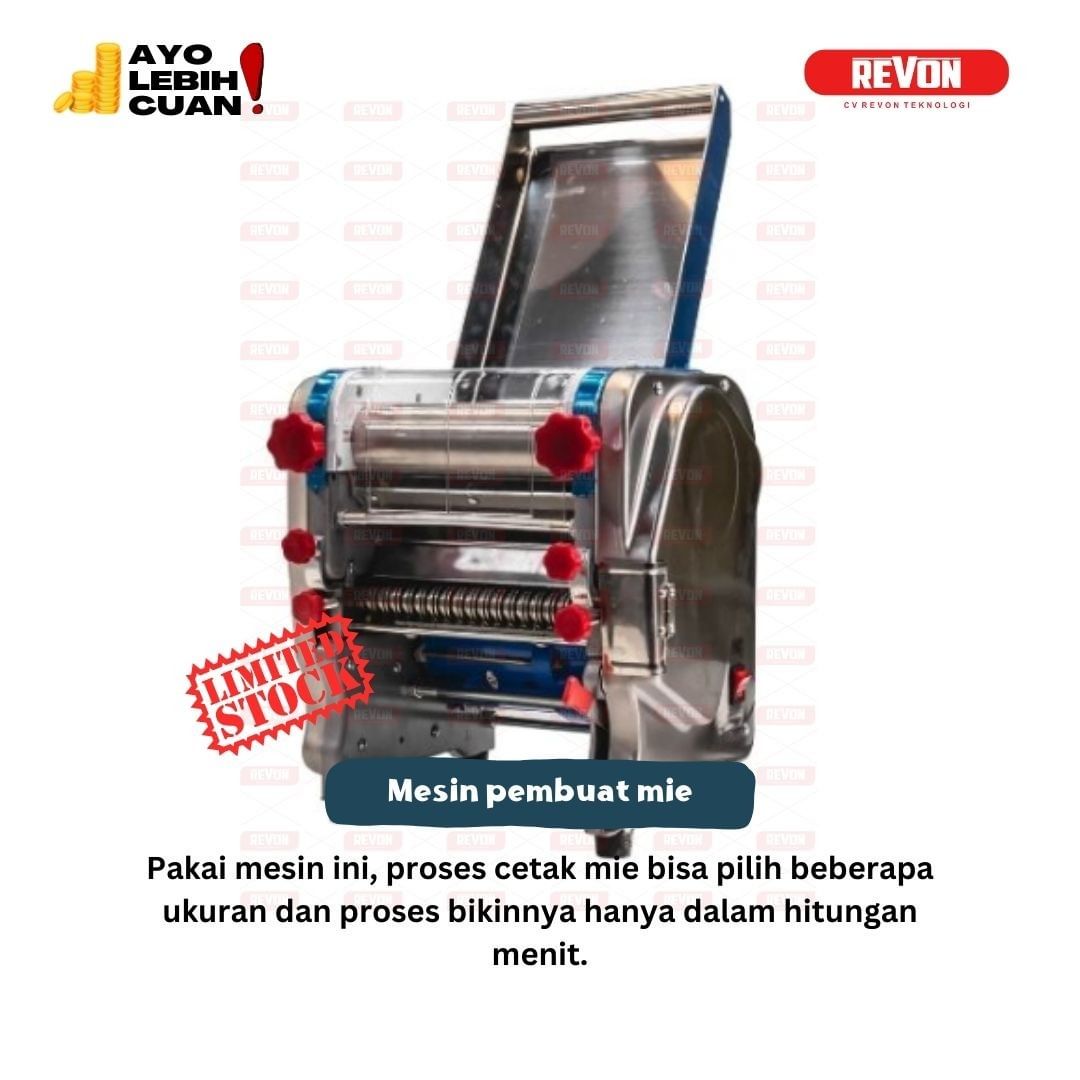 Pusat Mesin Pembuat Mie Rumahan Terbaik | Noodle Maker