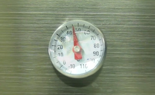 Thermometer Manual Mesin Dehydrator