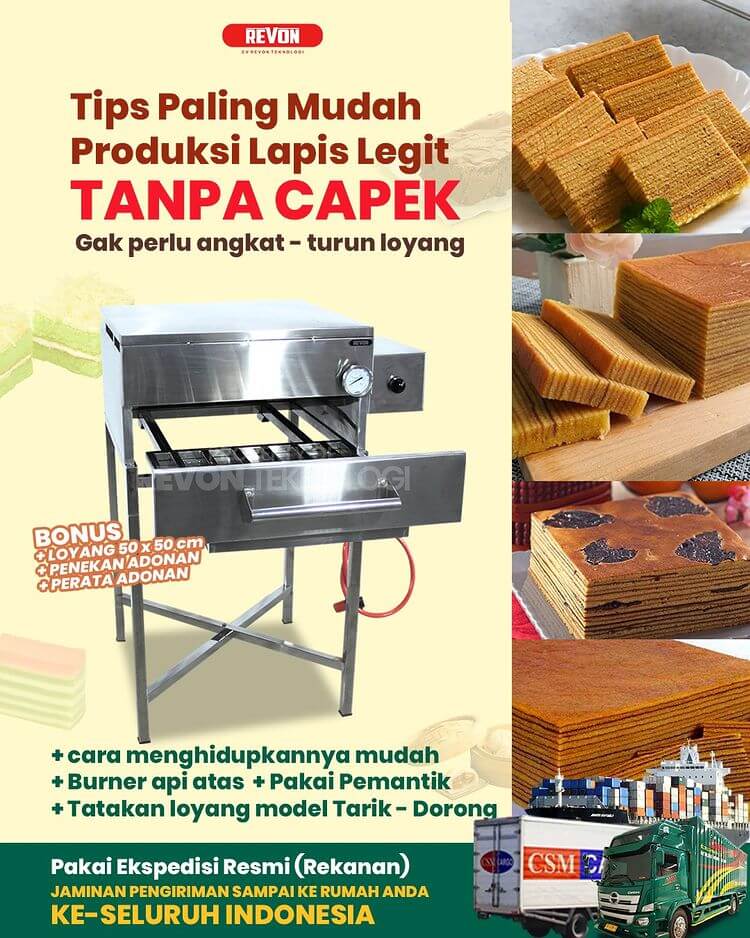 Jual Oven Gas Lapis Legit Bandung | Rekomendasi Alat Usaha