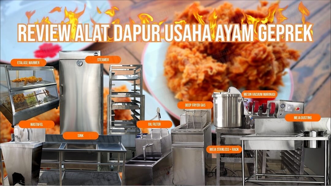 Paket Alat Usaha Ayam Geprek Papua | Trend Bisnis 2024