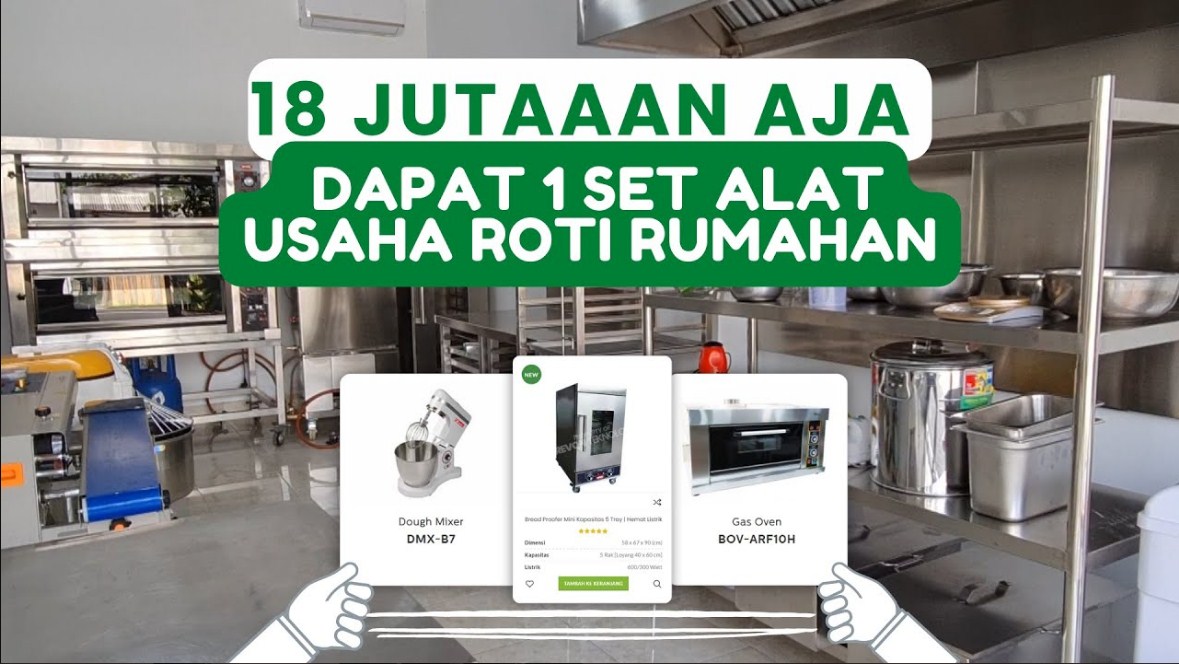 Usaha Roti & Kue Di Wakatobi | Untuk Pemula – Profesional Ada