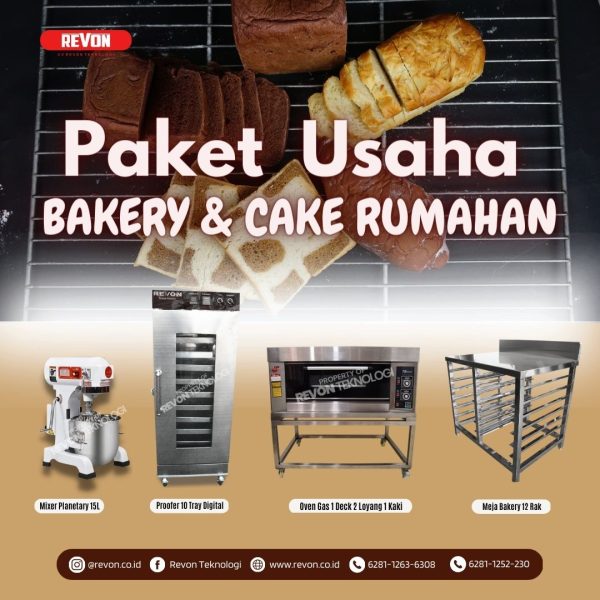 Paket Usaha Bakery & Cake Rumahan