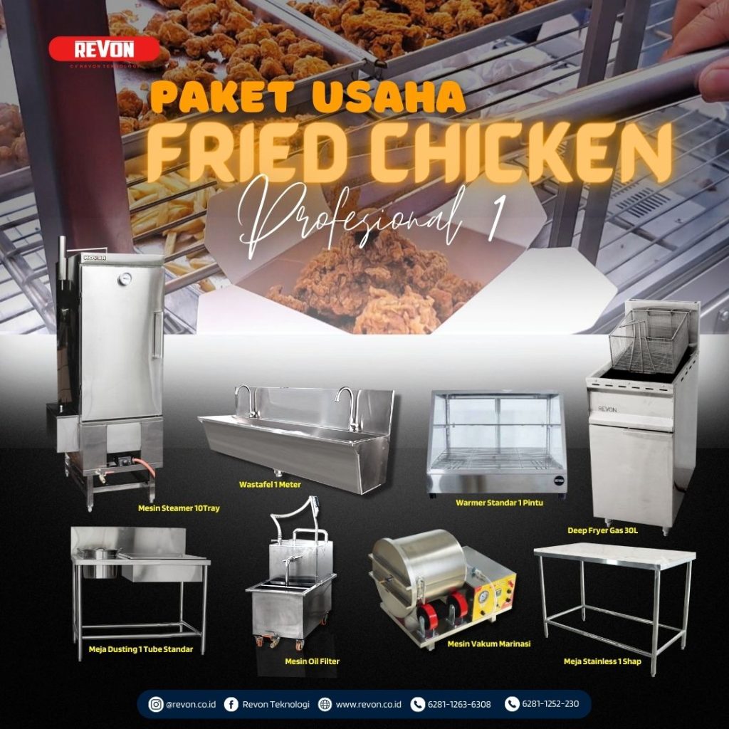 Paket Fried Chicken profesional