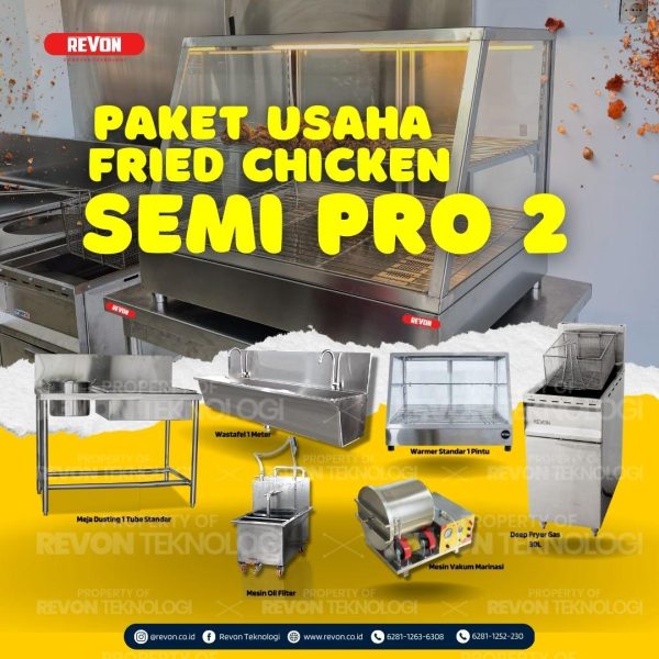 Paket Usaha Fried Chicken Semi Pro 2