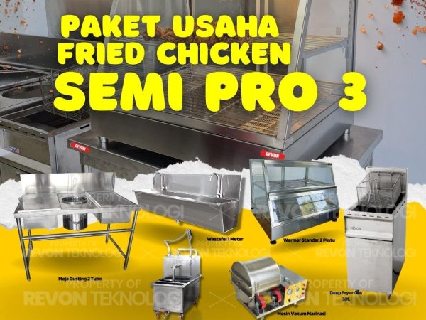 Paket Usaha Fried Chicken Semi Pro 3