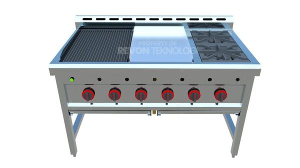 Kompor GGS Griddle Grill Stove Untuk restoran & Mini Resto