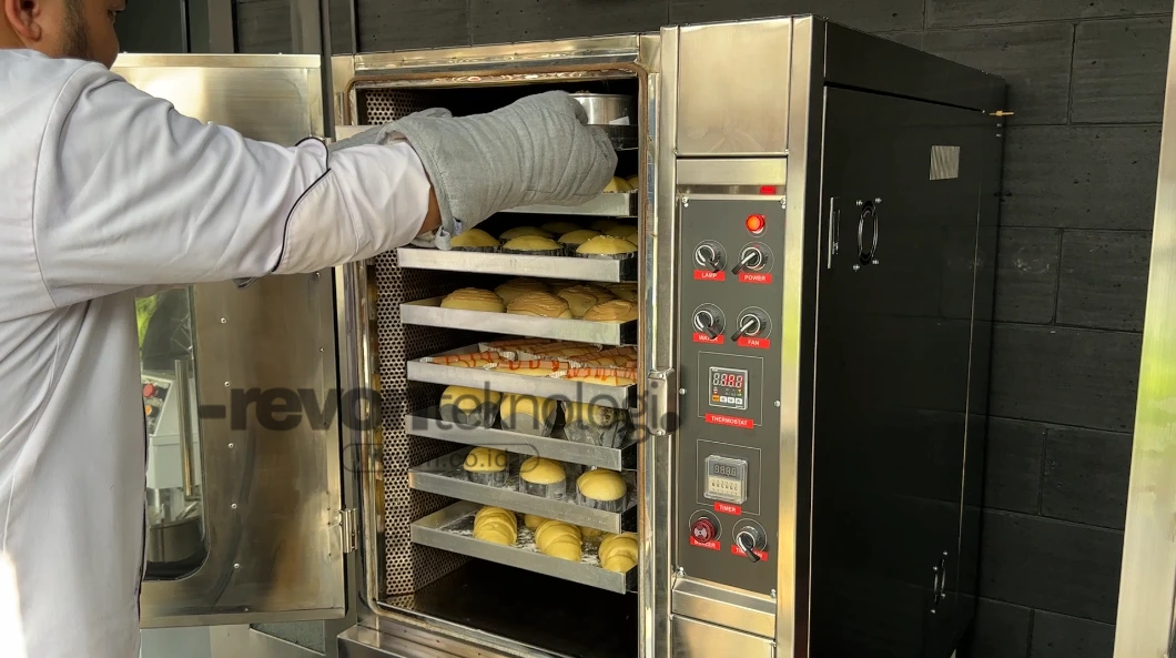 Oven Roti Besar Kapasitas 120 Roti Sekali baking